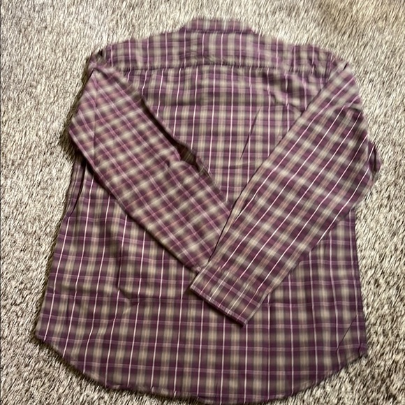 Outdoor Life Purple Casual Button Down Shirt - Picture 7 of 7